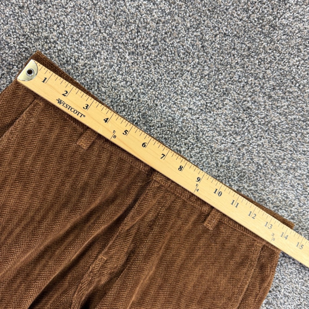 Naked & Famous Tapered Chino Heavy Velvet Twill Men 28 Brown Japanese Fabric - Picture 9 of 13